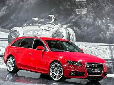 Used Audi A4 S-Line 240 HP (176 kW) 2010 Red Estate