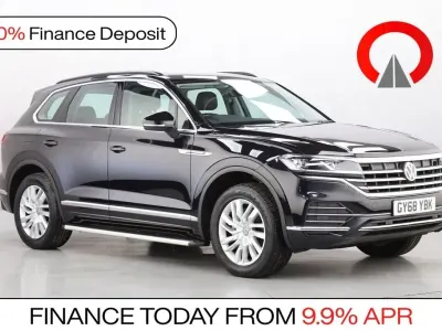 Używany VW Touareg SEL 286 KM (210 kW) 2018 Czarny SUV