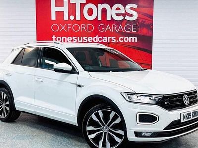 White Used 2019 VW T-Roc R-line SUV | £14,495 (Fair price)