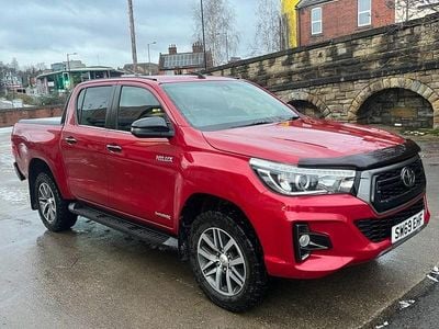Red Used 2019 Toyota HiLux Pickup | £16,989 (Expensive)