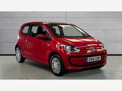 Used VW up! move up! 58 HP (42 kW) 2016 Red Hatchback