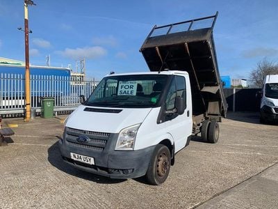 Used Ford Transit 100 HP (73 kW) 2014 White Pickup