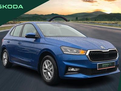 Used Skoda Fabia SE 94 HP (69 kW) 2025 Blue Hatchback