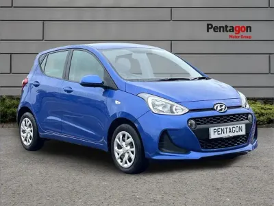 Used Hyundai i10 SE 87 HP (63 kW) 2018 Blue Hatchback