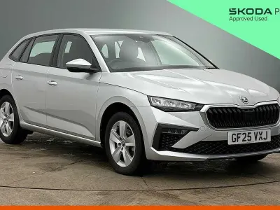 Used Skoda Scala SE 115 HP (84 kW) 2025 Brilliant silver metallic Hatchback
