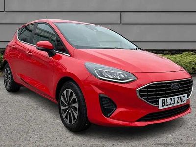 Used Ford Fiesta Titanium 99 HP (72 kW) 2023 Red Hatchback