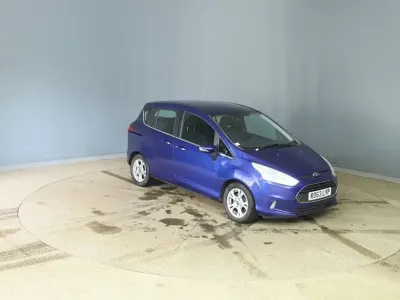 Used Ford B-MAX Zetec 90 HP (66 kW) 2014 Blue MPV