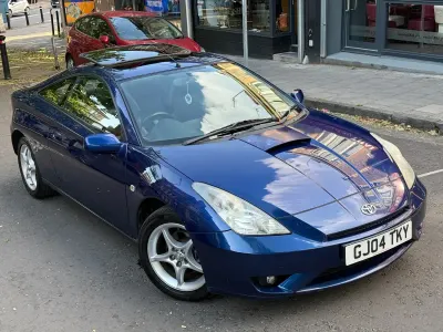 Used Toyota Celica 2004 Blue Coupe