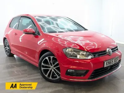 Used VW Golf VII R-line 150 HP (110 kW) 2015 Red Hatchback