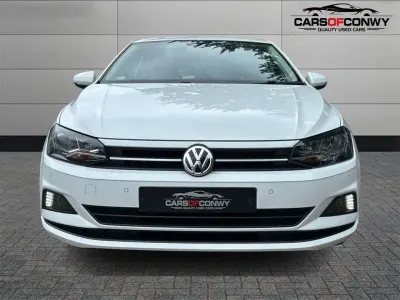 Used VW Polo SE 95 HP (69 kW) 2018 White Hatchback