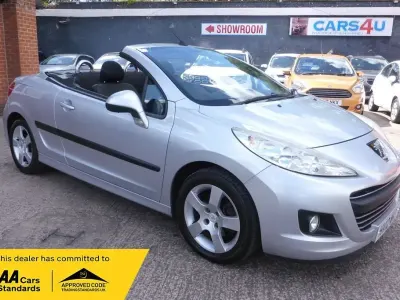 Used Peugeot 207 Active 2012 Silver Cabriolet