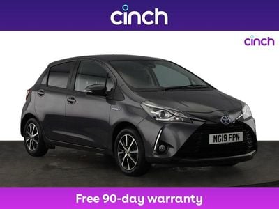Grey Used 2019 Toyota Yaris Hybrid Hatchback | £11,499 (Good price)