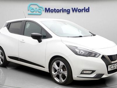 White Used 2022 Nissan Micra S Hatchback | £11,200 (Fair price)