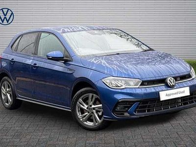 Used VW Polo R-line 115 HP (84 kW) 2025 Blue Hatchback