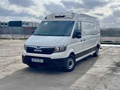 Used MAN TGE 140 HP (102 kW) 2021 White Van