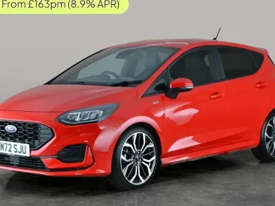 Gebraucht Ford Fiesta ST-Line X 125 PS (91 kW) 2023 Rot Kleinwagen