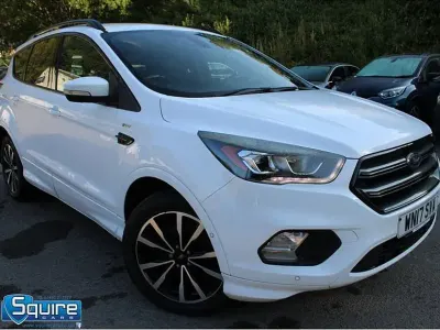 Used Ford Kuga ST-Line 150 HP (110 kW) 2017 White SUV