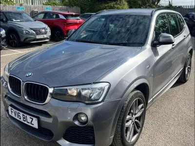 Used BMW X3 M Sport 190 HP (139 kW) 2016 Grey SUV