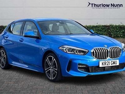 Used BMW 116 M Sport 116 HP (85 kW) 2021 Blue Hatchback