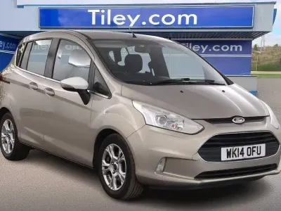 Used Ford B-MAX Zetec 100 HP (73 kW) 2014 Silver MPV