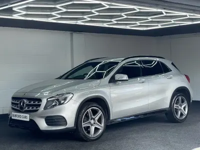Used Mercedes GLA200 AMG line 136 HP (100 kW) 2018 Silver SUV