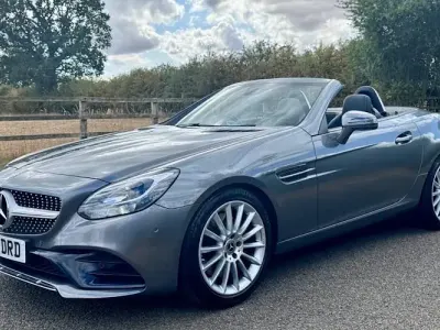 Used Mercedes SLC300 AMG line 245 HP (180 kW) 2019 Grey Cabriolet
