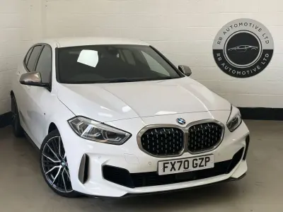 Used BMW M135 Sport Line 306 HP (225 kW) 2020 White Hatchback