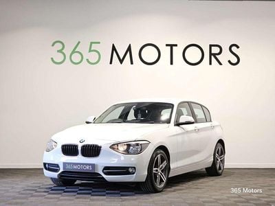 Used BMW 116 Sport Line 136 HP (100 kW) 2015 White Hatchback