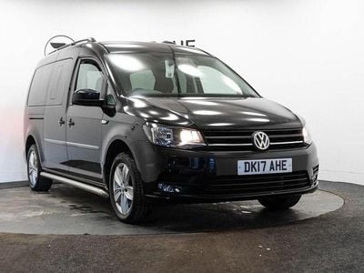 Used VW Caddy Maxi Life S 102 HP (75 kW) 2017 Black MPV