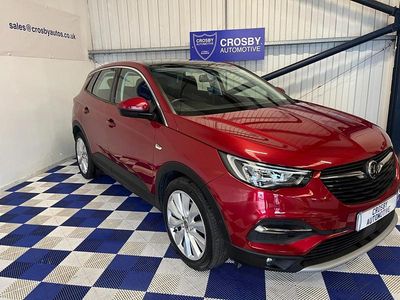 Used Vauxhall Grandland X Elite 130 HP (95 kW) 2020 Red SUV