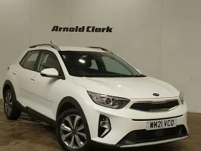 Used Kia Stonic 99 HP (72 kW) 2021 White SUV