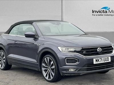 Grey Used 2021 VW T-Roc Cabriolet R-line Cabriolet | £17,000 (Fair price)