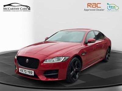Used Jaguar XF R-Sport 247 HP (181 kW) 2020 Red Sedan