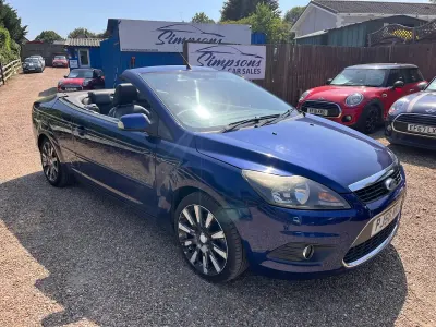Used Ford Focus Cabriolet 2009 Blue Cabriolet