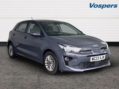 Grey Used 2023 Kia Rio Hatchback | £13,900 (Fair price)