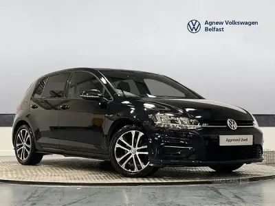 Używany VW Golf VII R-line 150 KM (110 kW) 2019 Czarny Hatchback
