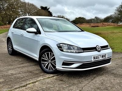 Used VW Golf VII SE 115 HP (84 kW) 2017 Silver Hatchback