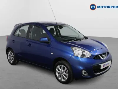 Used Nissan Micra Acenta 80 HP (58 kW) 2016 Blue Hatchback