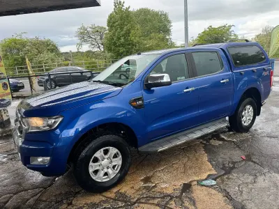 Used Ford Ranger XLT 2017 Blue Pickup