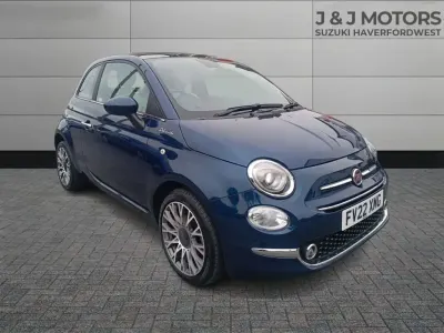 Used Fiat 500 Dolcevita 70 HP (51 kW) 2022 Blue Hatchback