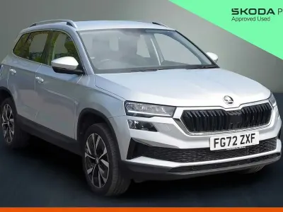 Gebraucht Skoda Karoq SE L 150 PS (110 kW) 2023 Silber SUV