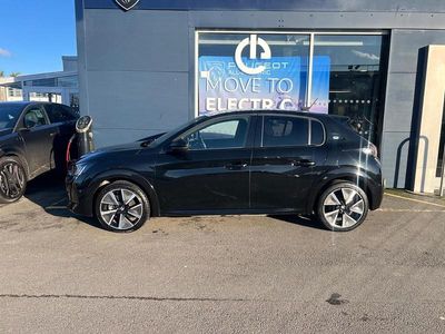 Used Peugeot e-208 Premium 100 kW (136 HP) 2021 Black Hatchback