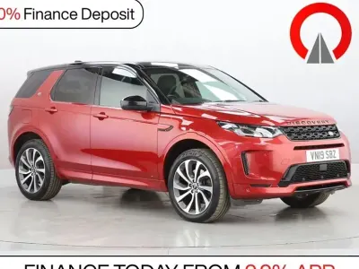 Used Land Rover Discovery Sport HSE Dynamic 180 HP (132 kW) 2019 Red SUV