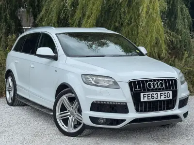 Used Audi Q7 S-line plus 245 HP (180 kW) 2013 White SUV