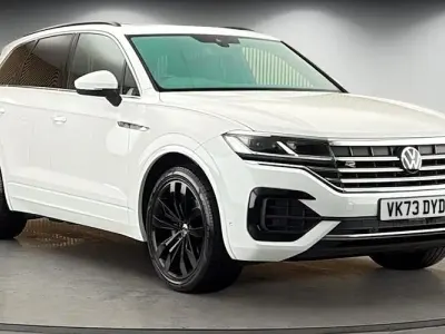 Used VW Touareg R-line 286 HP (210 kW) 2023 Pure white SUV