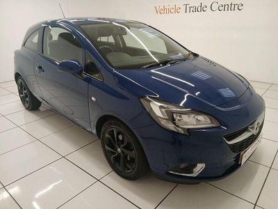 Used Vauxhall Corsa SRi 75 HP (55 kW) 2018 Blue Hatchback