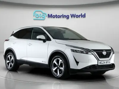 Used Nissan Qashqai N-Connecta 190 HP (139 kW) 2023 White SUV