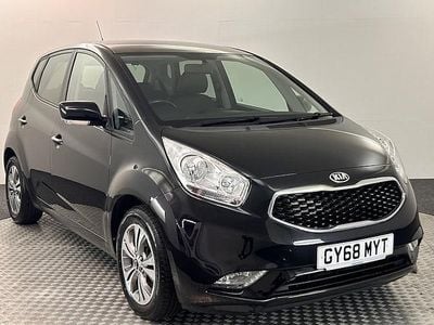 Used Kia Venga 125 HP (91 kW) 2018 Black Hatchback