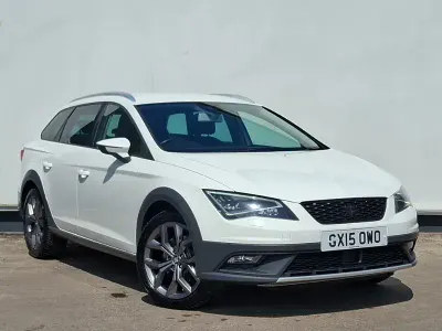 Used Seat Leon X-Perience SE Technology 184 HP (135 kW) 2015 White Estate