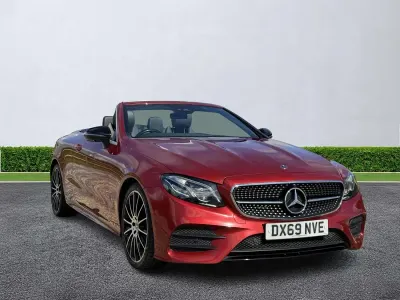 Used Mercedes E220 AMG line 2019 Red